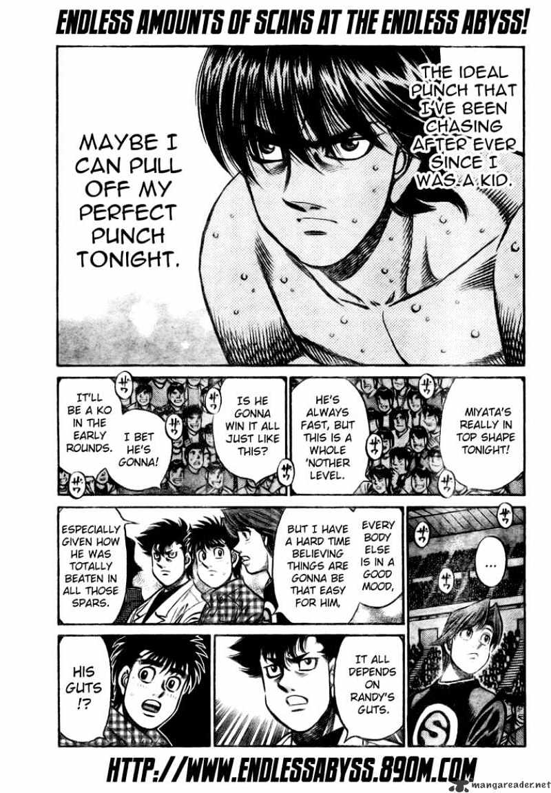 Hajime no Ippo: Fighting Spirit, Chapter 824 image 05